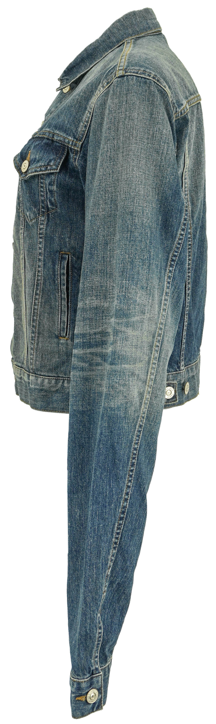 Balenciaga Denim Jacket in Medium Blue
