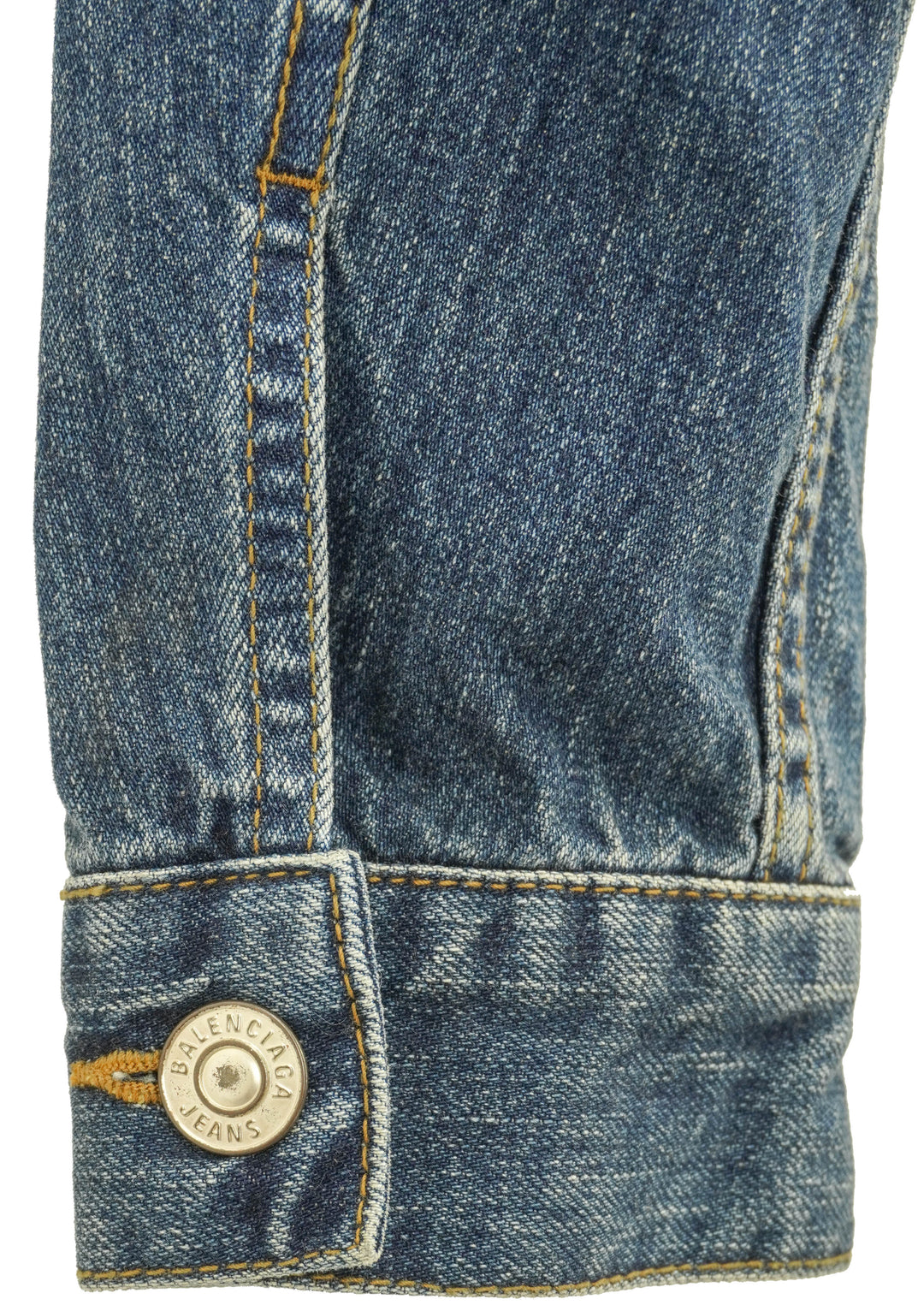 Balenciaga Denim Jacket in Medium Blue