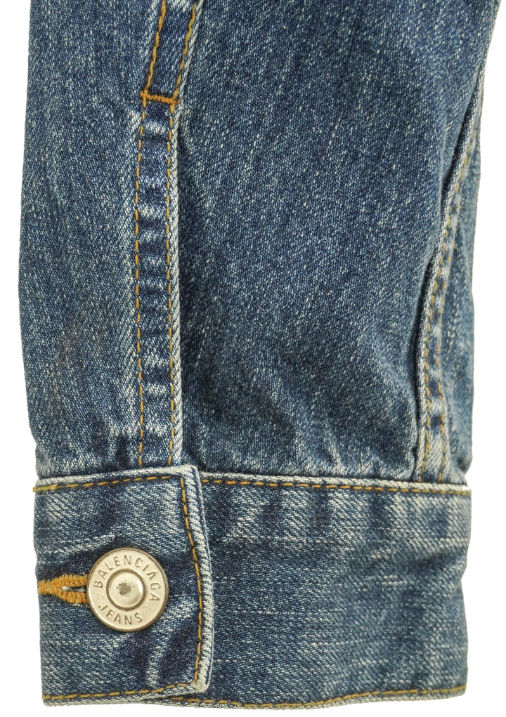 Balenciaga Denim Jacket in Medium Blue