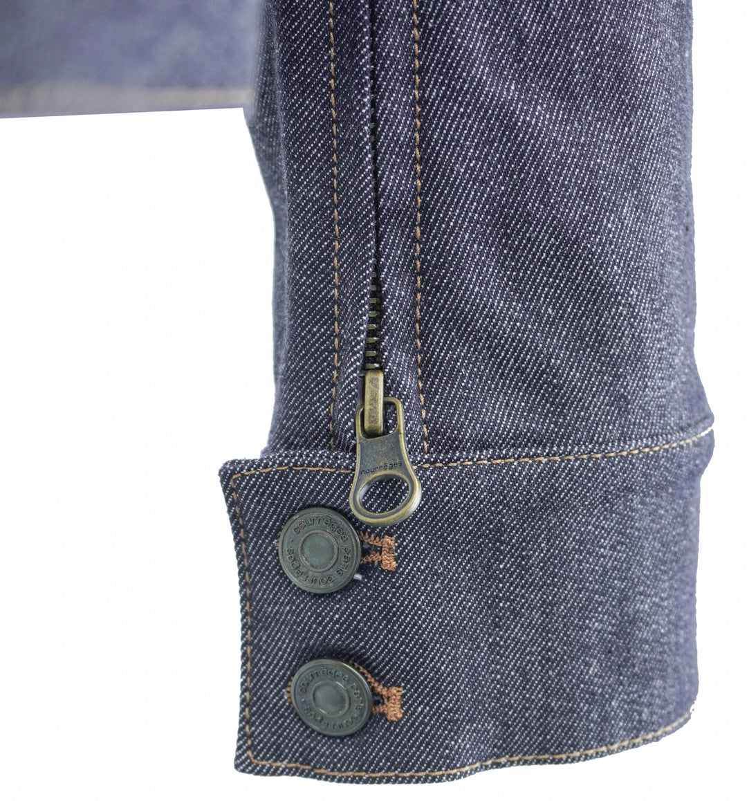 Courrèges Oversized Denim Jacket in Dark Heather Denim