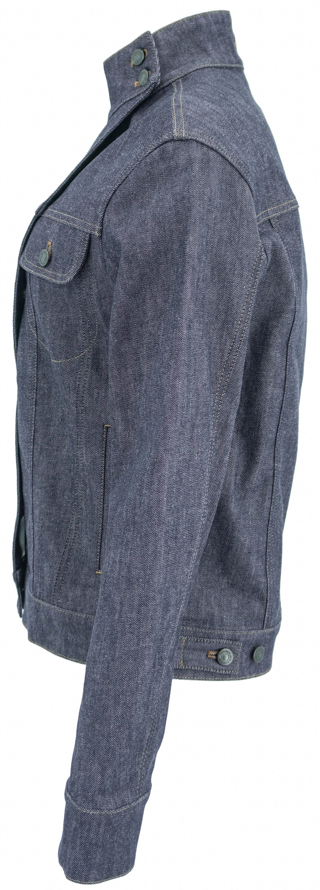 Courrèges Oversized Denim Jacket in Dark Heather Denim