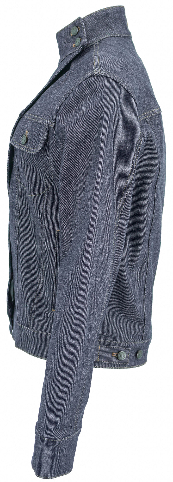 Courrèges Oversized Denim Jacket in Dark Heather Denim