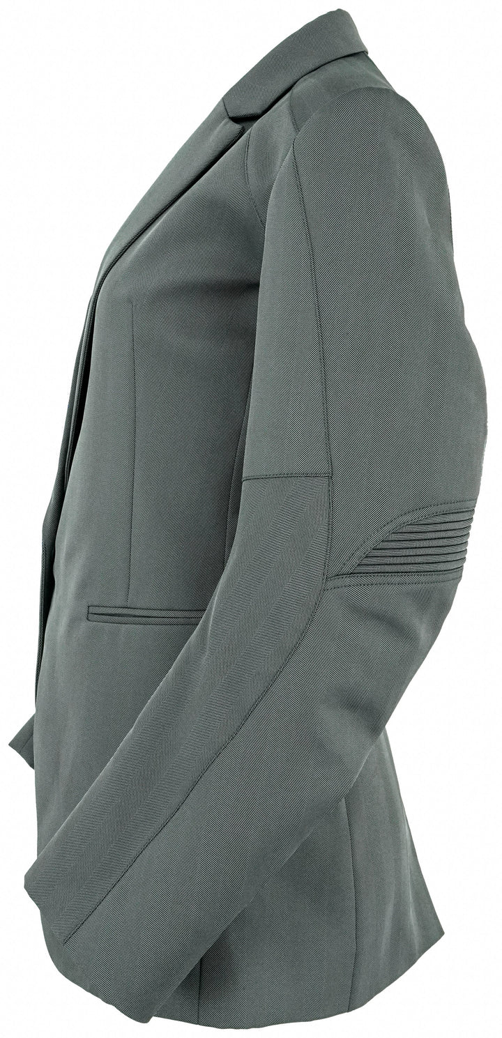 Coperni Herringbone-Pattern Biker Blazer - Discounts on Coperni at UAL