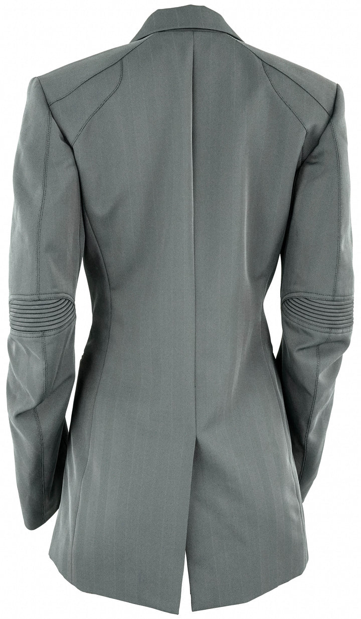 Coperni Herringbone-Pattern Biker Blazer - Discounts on Coperni at UAL