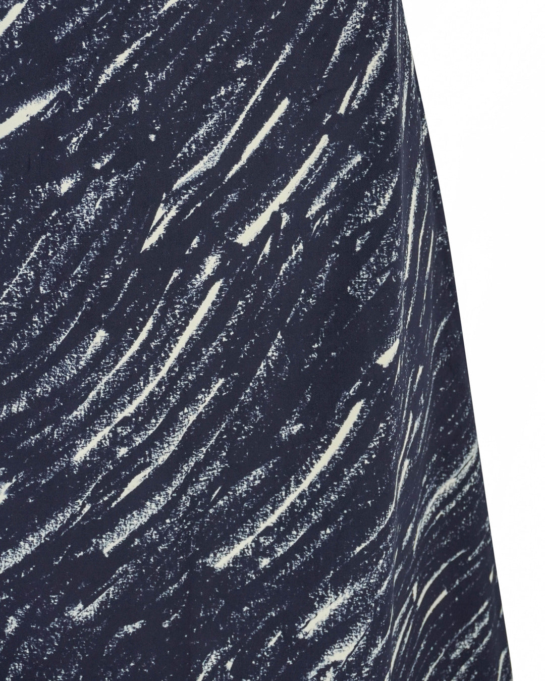 Marni Crayon Flock Stretch Denim Midi Skirt in Midnight - Discounts on Marni at UAL