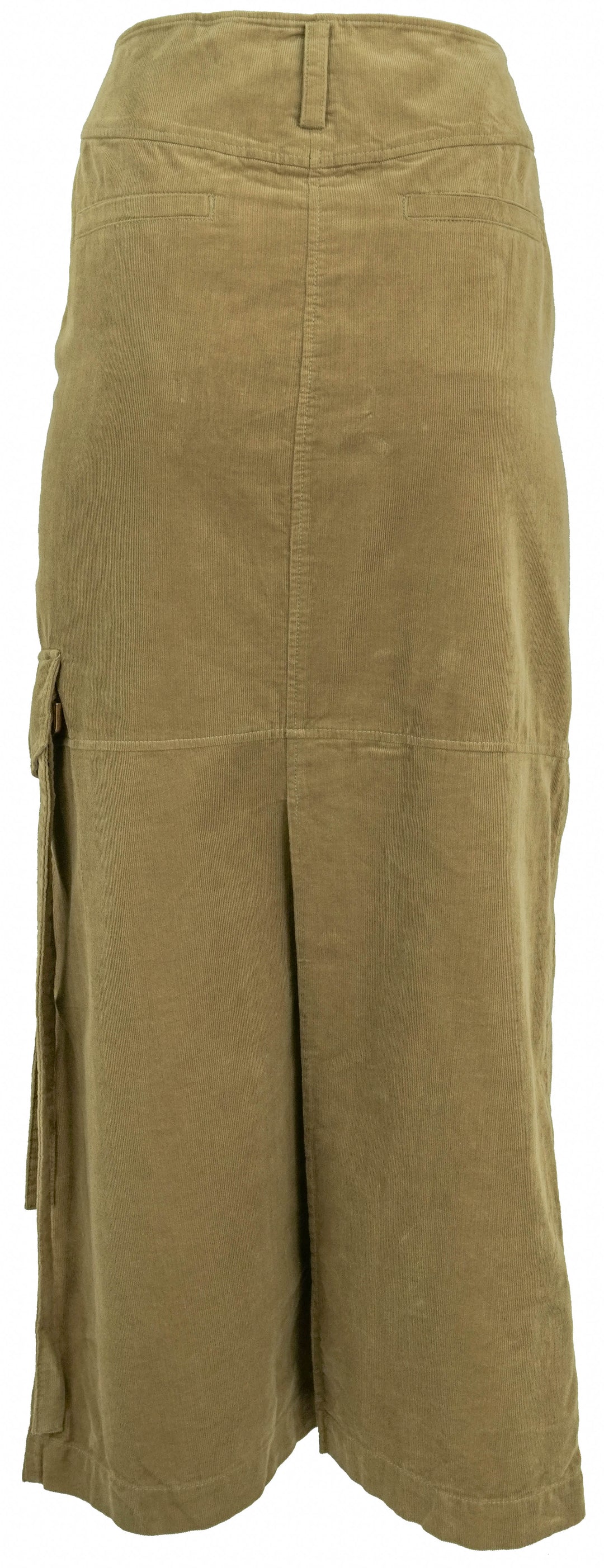 Dorothee Schumacher Corduroy Cargo Midi Skirt in Light Brown - Discounts on Dorothee Schumacher at UAL