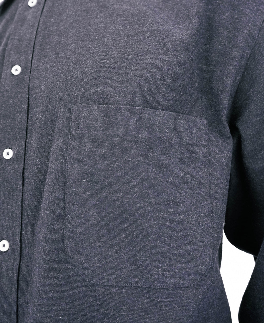 Thom Browne. Oversized Cotton Flannel in Navy - Discounts on Thom Browne. at UAL