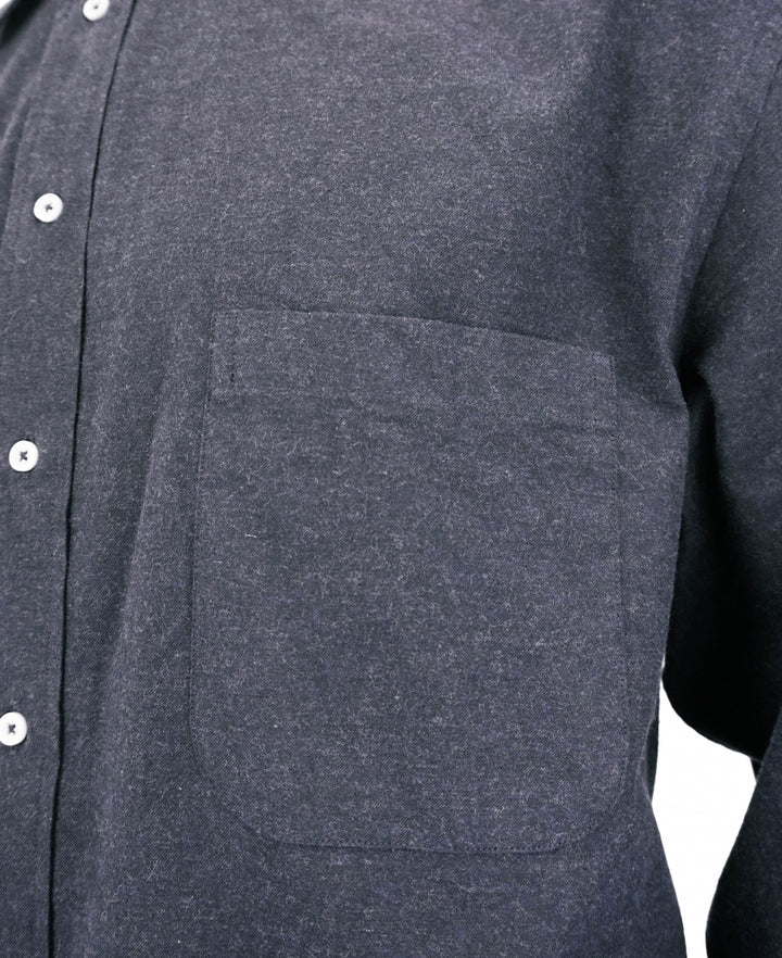 Thom Browne. Oversized Cotton Flannel in Navy - Discounts on Thom Browne. at UAL