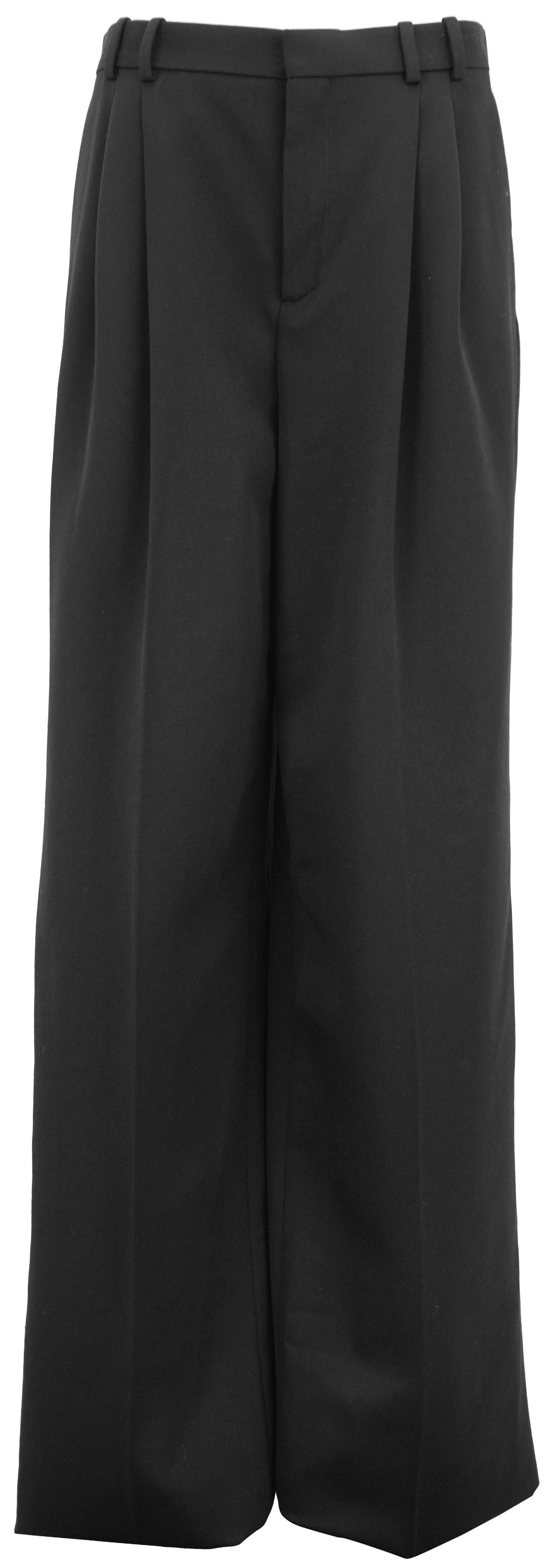 Saint Laurent Trousers in Black - Discounts on Saint Laurent at UAL
