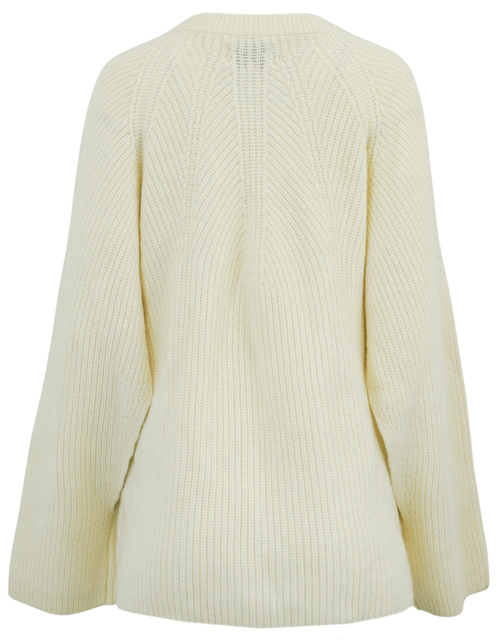 LouLou Studio Kawa Sweater in Cream