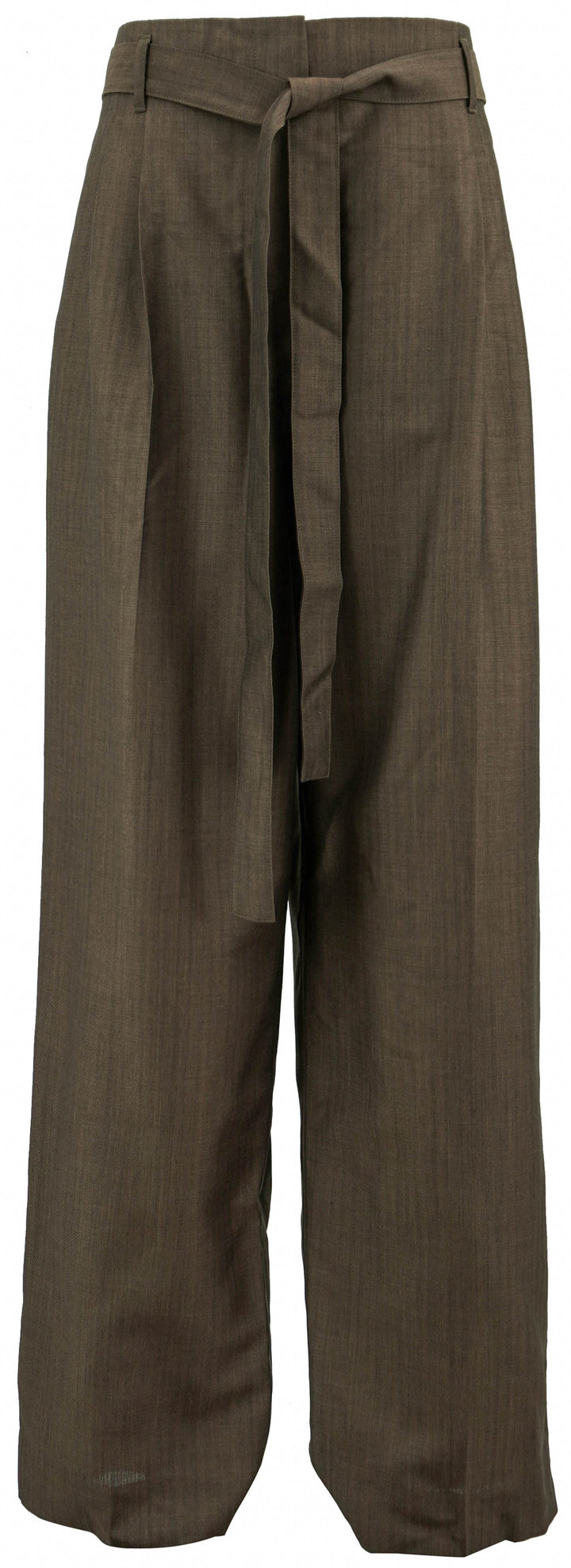 The Row Lonan Pants in Dark Beige - Discounts on The Row at UAL