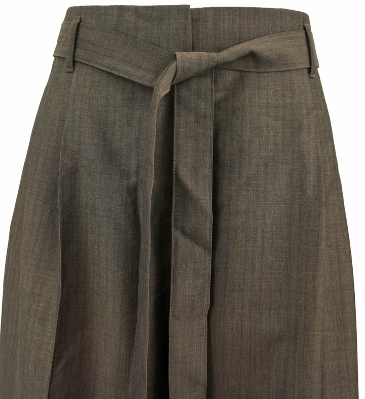 The Row Lonan Pants in Dark Beige - Discounts on The Row at UAL