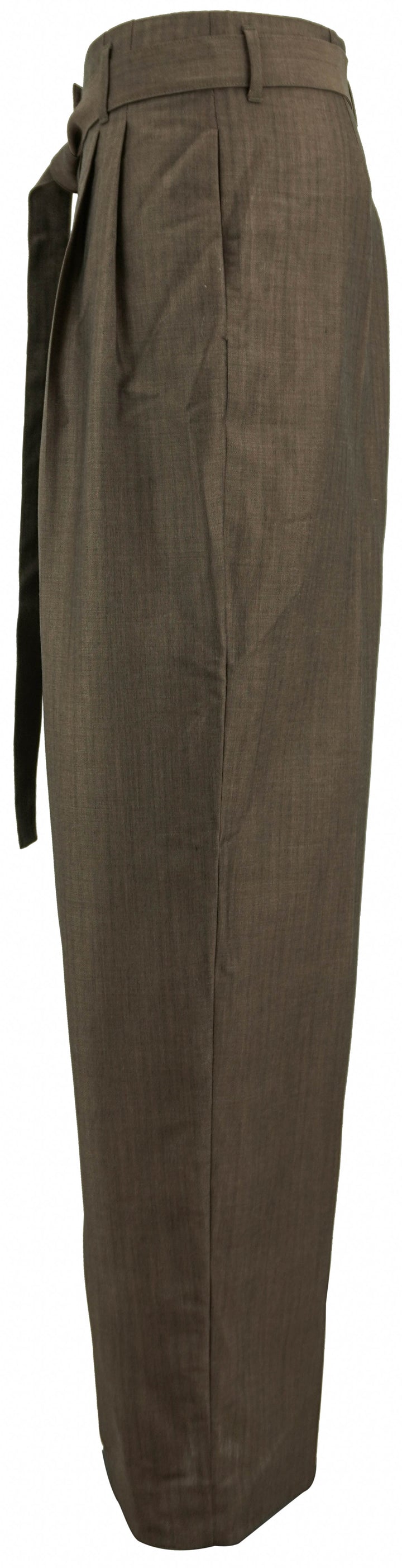 The Row Lonan Pants in Dark Beige - Discounts on The Row at UAL
