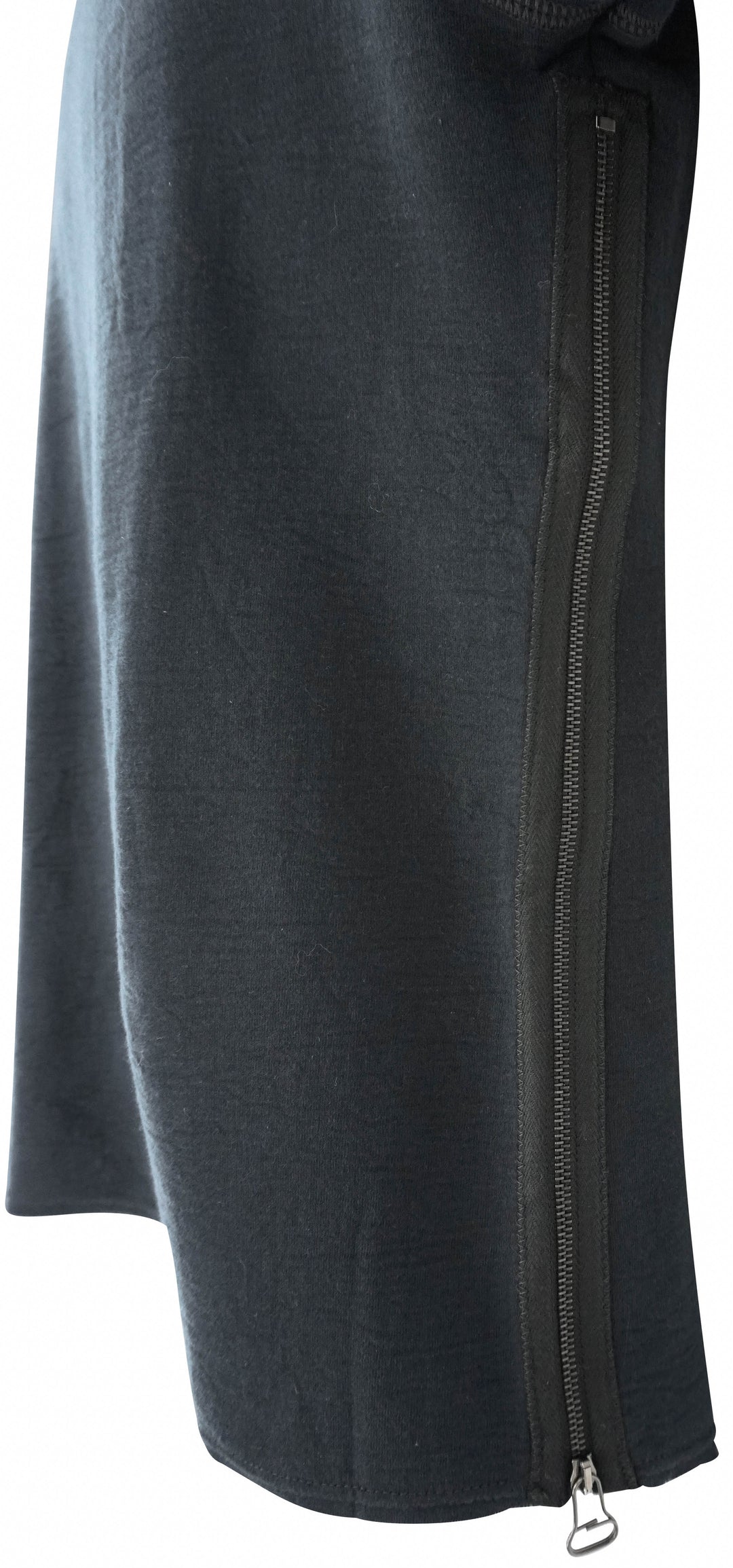 Lanvin Long Sleeve Shirt with Velvet Patch Sleeves in Navy - Discounts on Lanvin at UAL