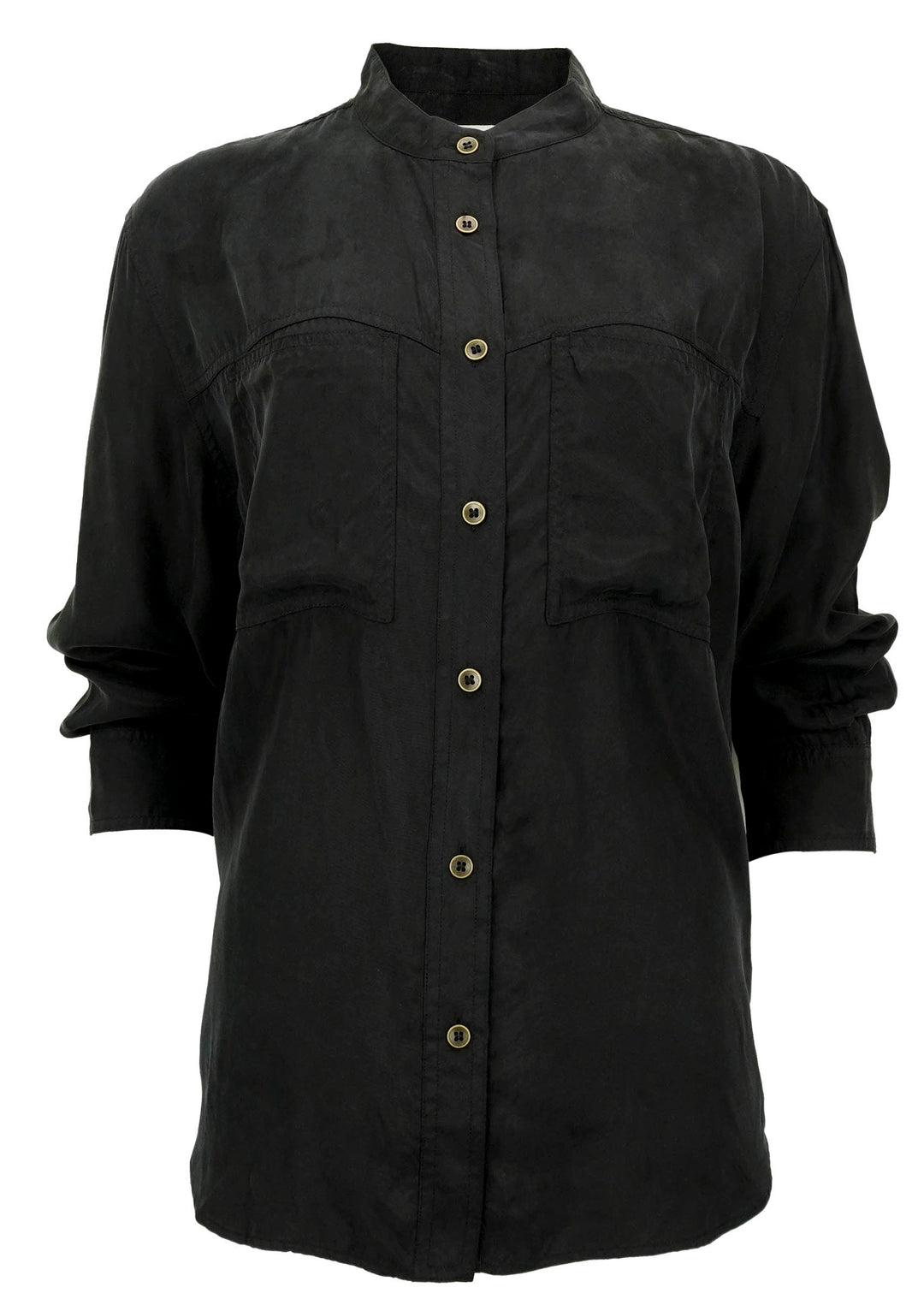 Isabel Marant Etoile Zetta Shirt in Faded Black