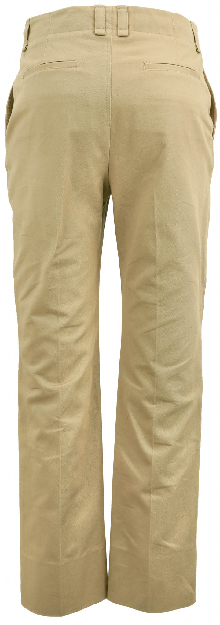Saint Laurent Cotton Trousers in Beige - Discounts on Saint Laurent at UAL