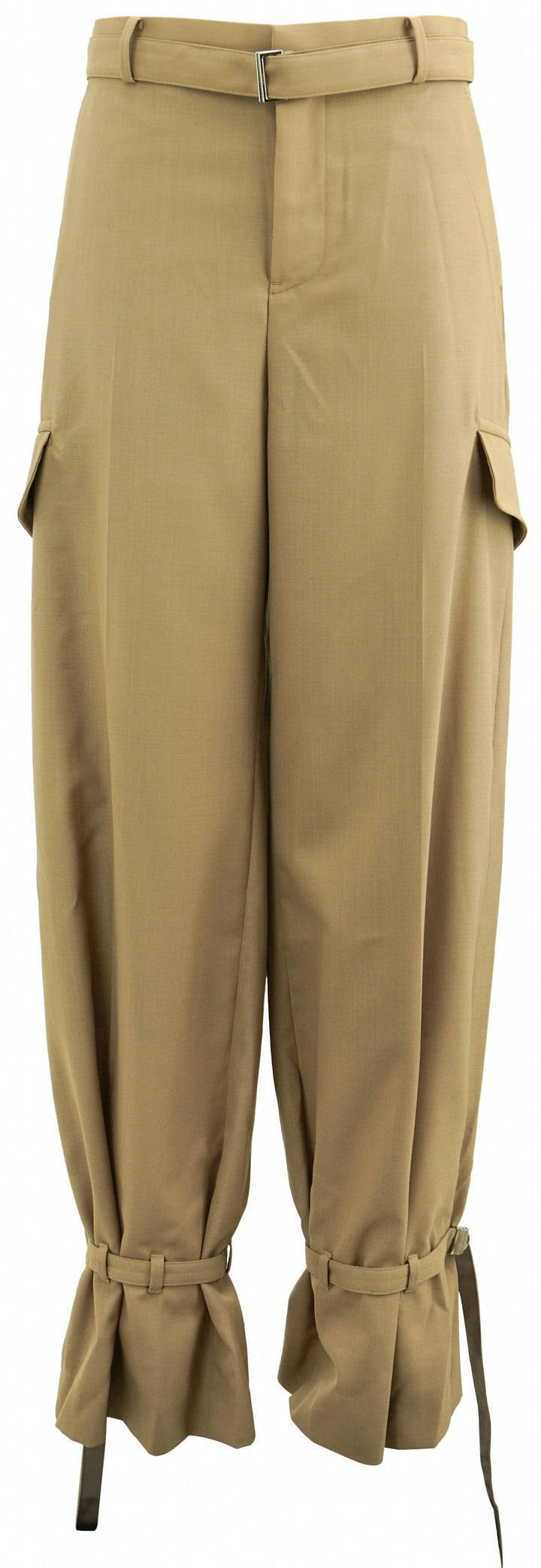 Sacai Cargo Trousers in Beige - Discounts on Sacai at UAL