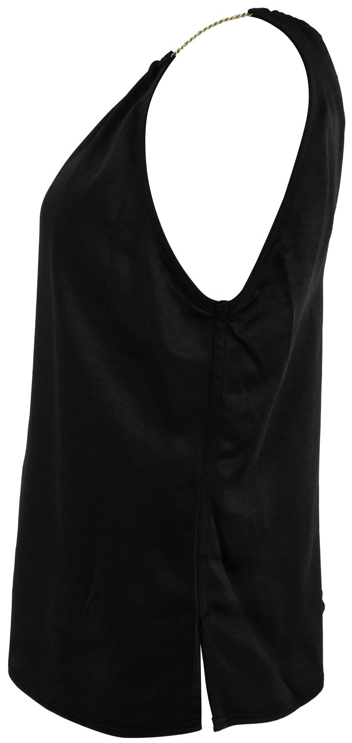 A.L.C. Daphne Silk Top in Black - Discounts on A.L.C. at UAL
