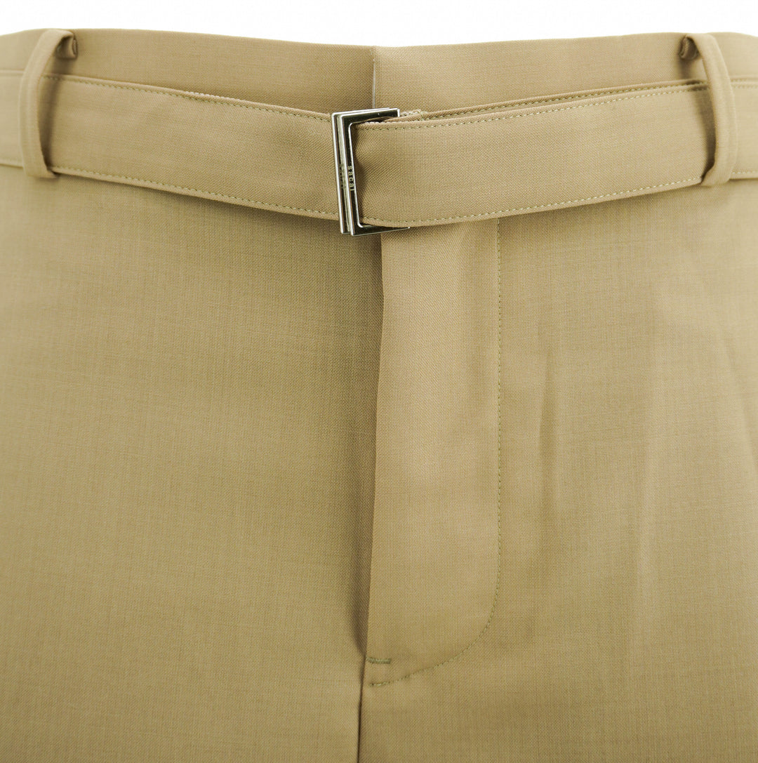 Sacai Cargo Trousers in Beige - Discounts on Sacai at UAL