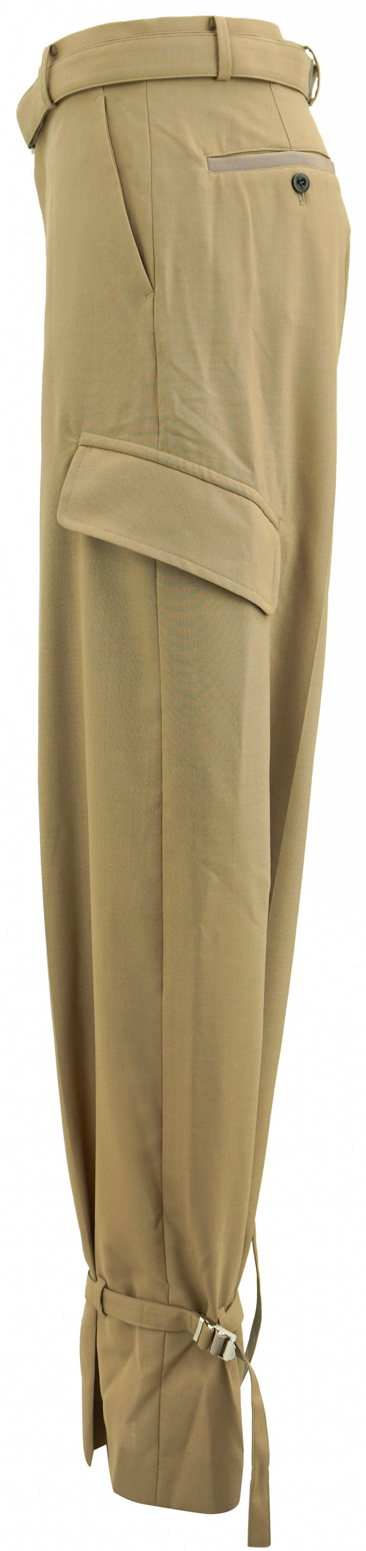 Sacai Cargo Trousers in Beige - Discounts on Sacai at UAL