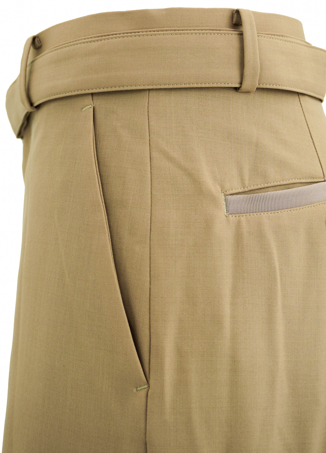 Sacai Cargo Trousers in Beige - Discounts on Sacai at UAL