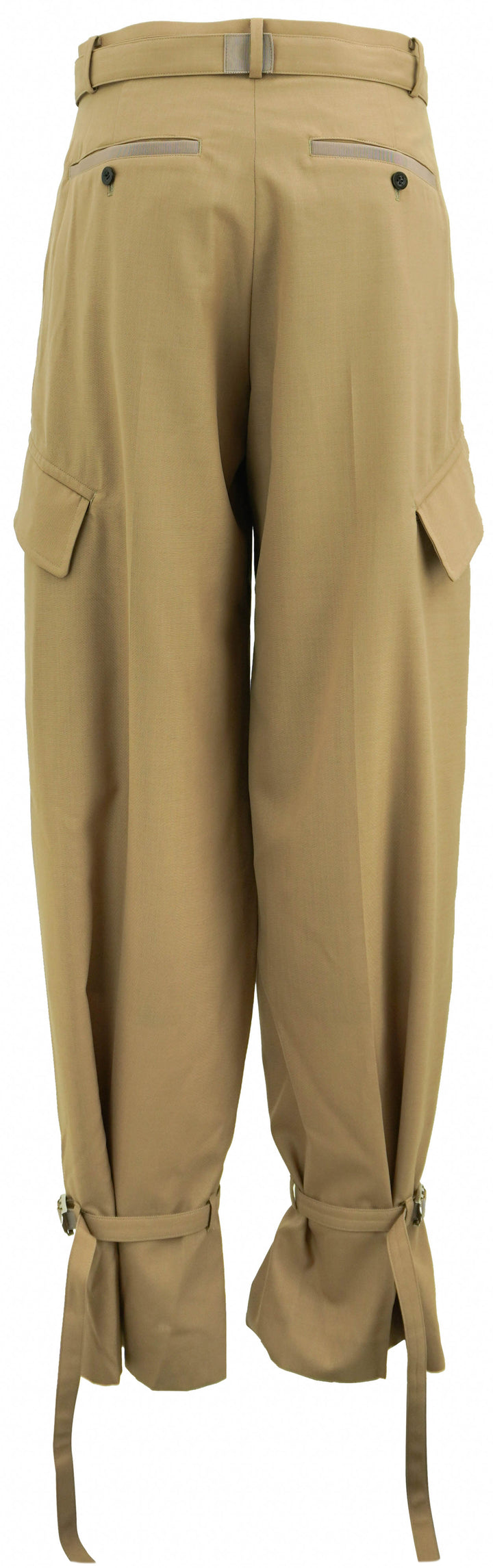 Sacai Cargo Trousers in Beige - Discounts on Sacai at UAL