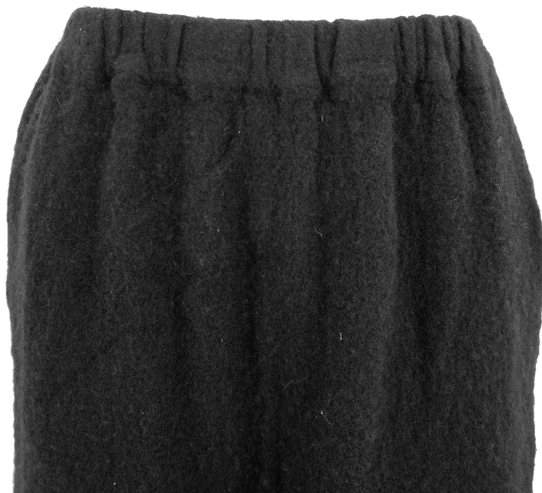 Comme des Garçons Wool Balloon Pants in Navy Blue - Discounts on COMME des GARÇONS at UAL