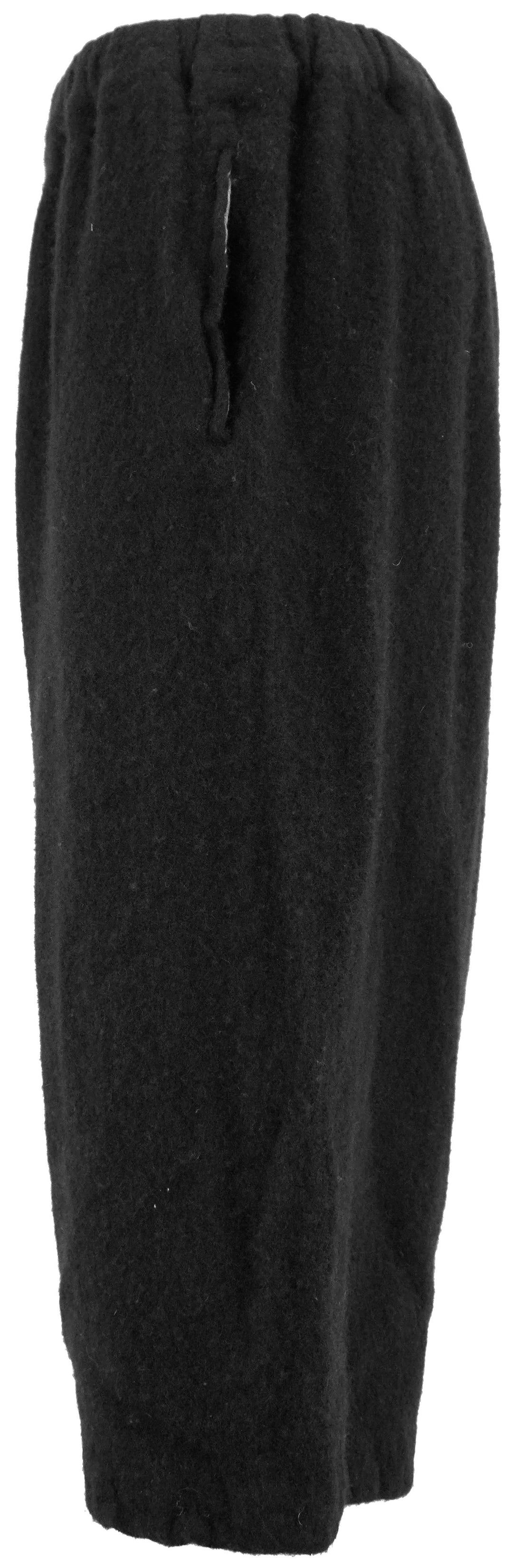 Comme des Garçons Wool Balloon Pants in Navy Blue - Discounts on COMME des GARÇONS at UAL