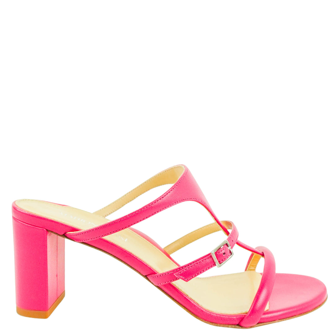 Marion Parke Sabrina 70 Sandals in Magenta - Discounts on Marion Parke at UAL