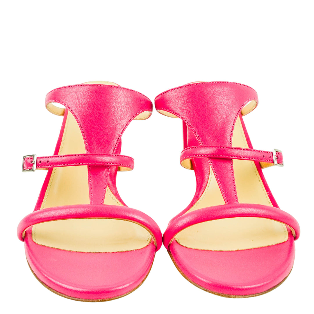 Marion Parke Sabrina 70 Sandals in Magenta - Discounts on Marion Parke at UAL