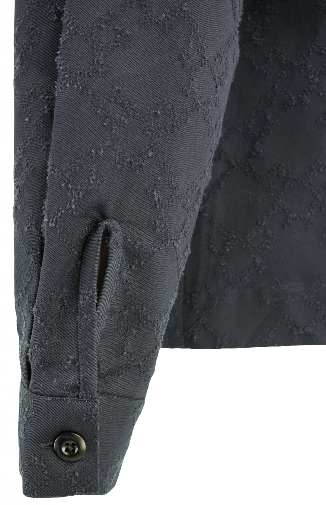 Givenchy Patchwork Army Shirt in Navy - Discounts on Givenchy at UAL