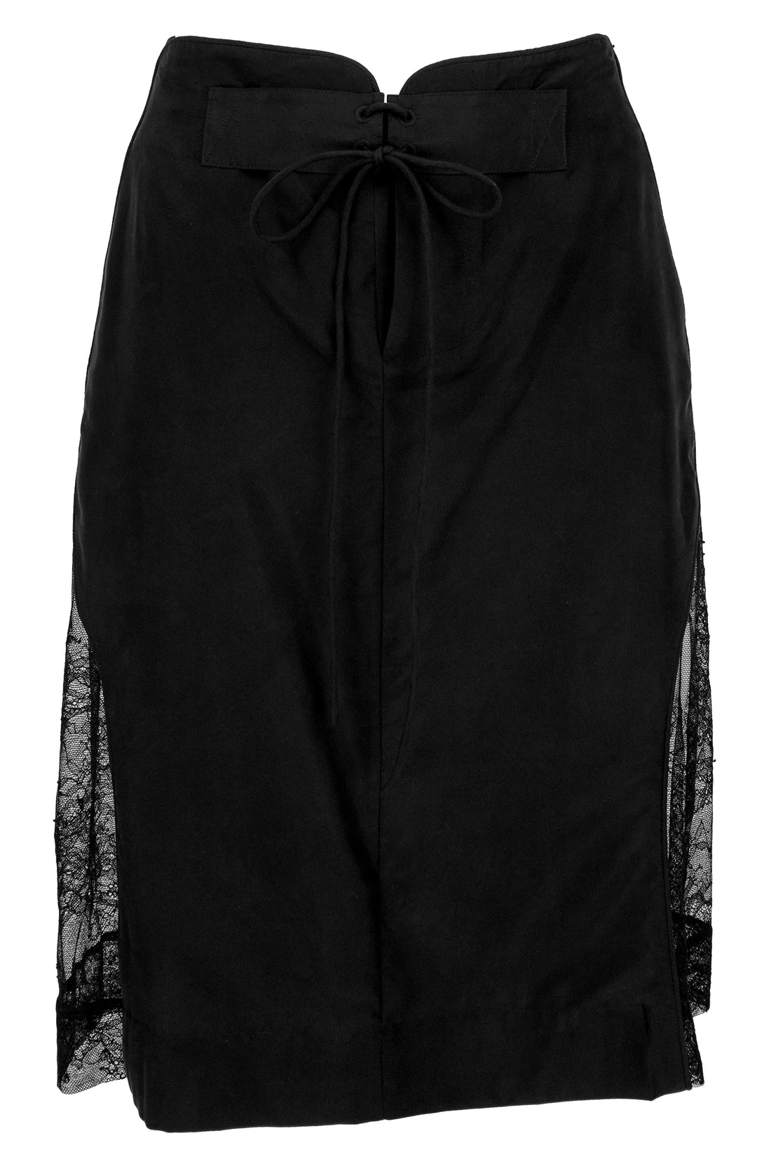 Christopher Esber Hudson Wave Lace Boardie Skirt in Black - Discounts on Christopher Esber at UAL