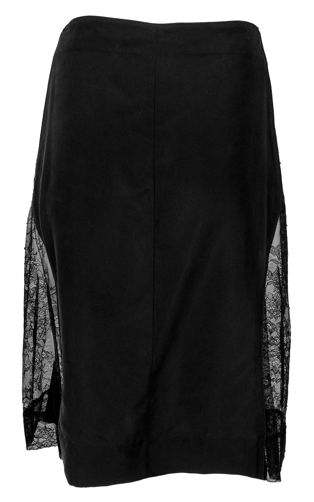 Christopher Esber Hudson Wave Lace Boardie Skirt in Black - Discounts on Christopher Esber at UAL
