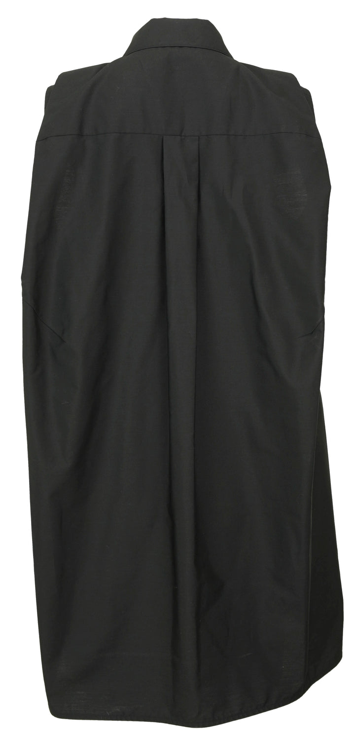Sacai Sleeveless Mini Shirt Dress in Black - Discounts on Sacai at UAL
