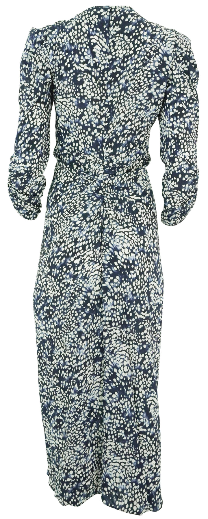 Isabel Marant Albini Dress in Midnight and White - Discounts on Isabel Marant at UAL