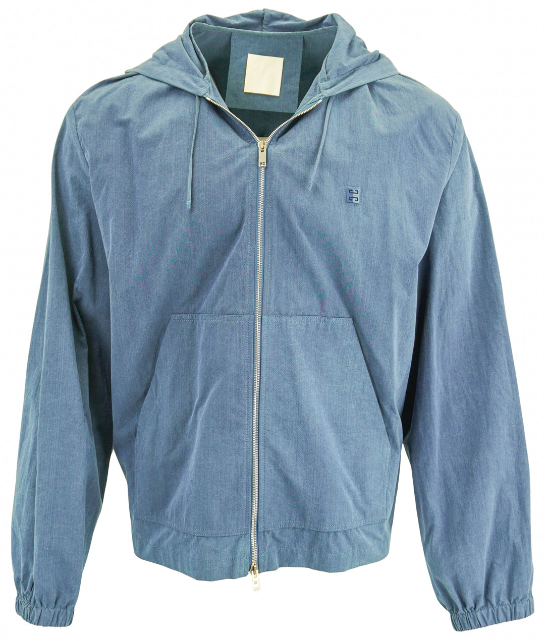Givenchy Zip Front Jacket in Sky Blue - Discounts on Givenchy at UAL