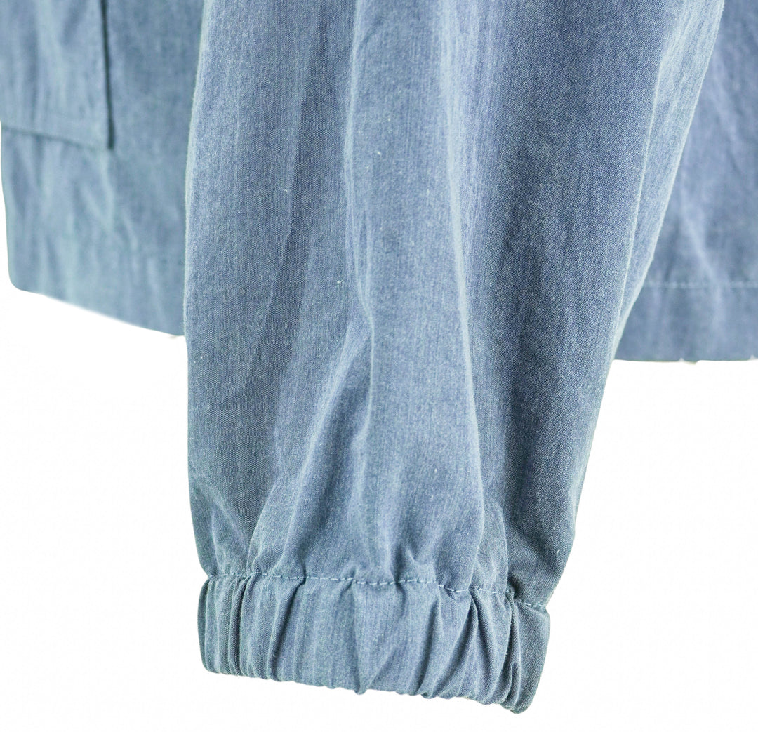 Givenchy Zip Front Jacket in Sky Blue - Discounts on Givenchy at UAL