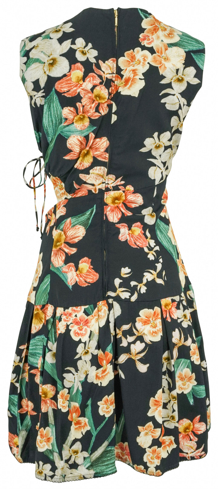 Agua by Agua Bendita Otoño Mini Dress in Navy Multi - Discounts on Agua Bendita at UAL