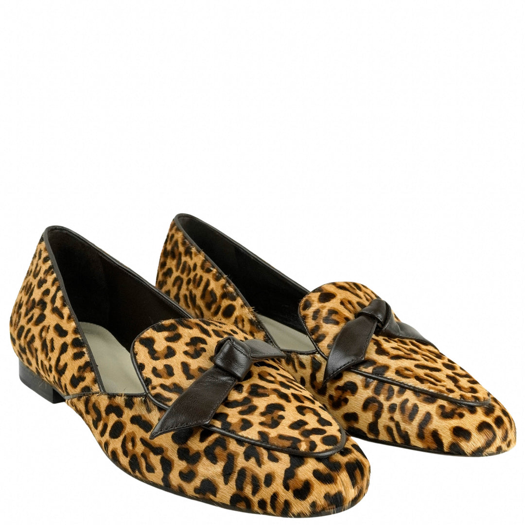 Alexandre Birman Clarita Loafer in Leopard - Discounts on Alexandre Birman at UAL