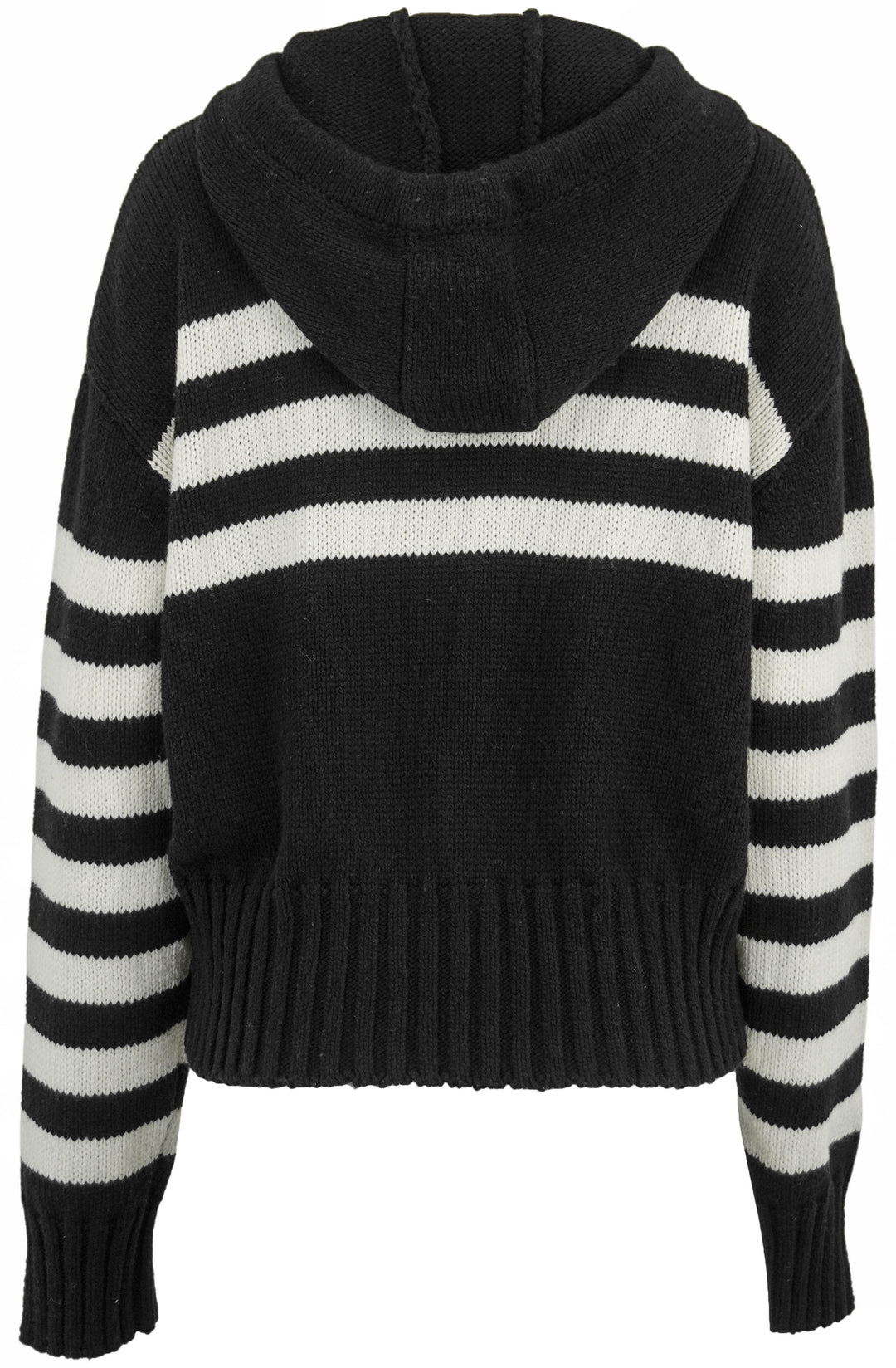 Ciao Lucia Tiago Hoodie in Black and White