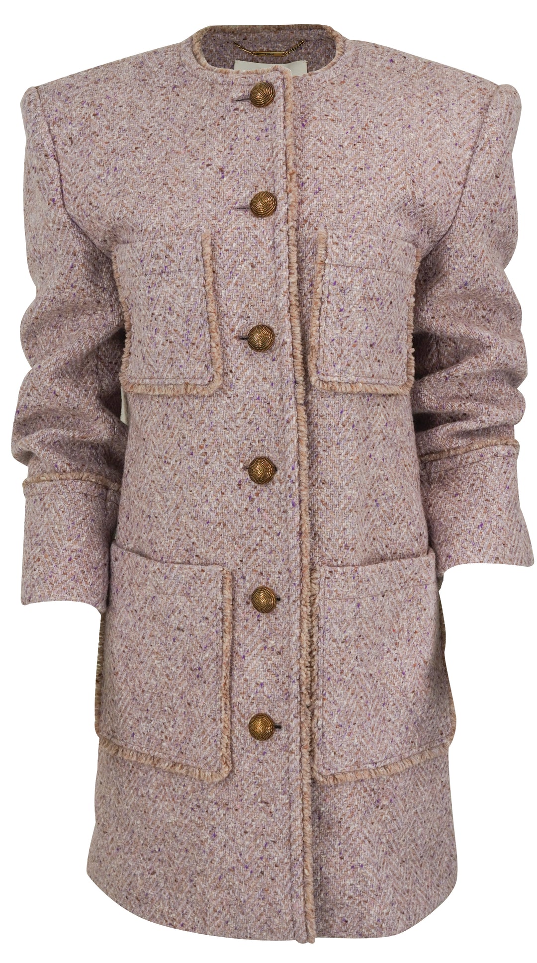 Chloe Coat in Silky Violet