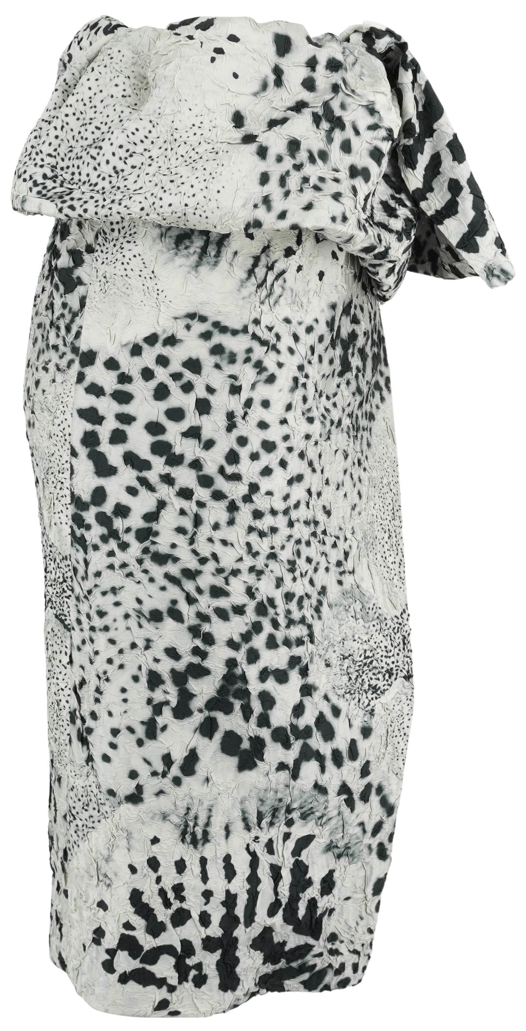 Dries Van Noten Foldover Skirt in Champagne Multicolor - Discounts on Dries Van Noten at UAL