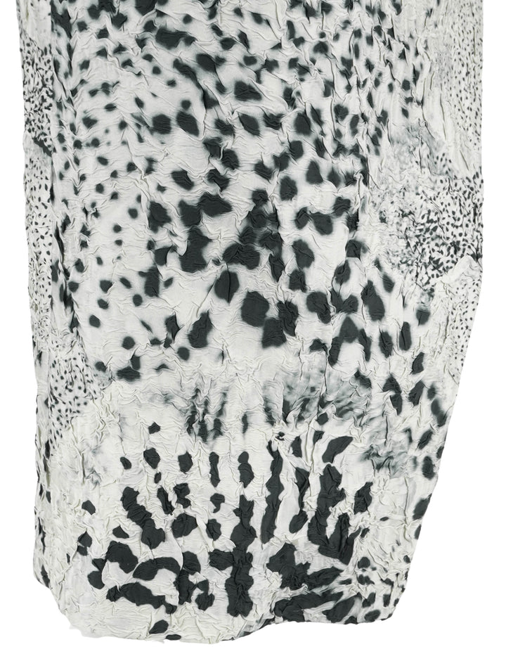 Dries Van Noten Foldover Skirt in Champagne Multicolor - Discounts on Dries Van Noten at UAL