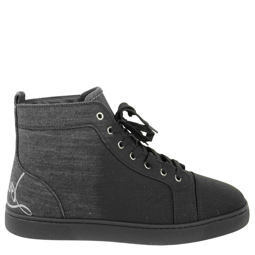 Christian Louboutin Louis Sneakers in Black - Discounts on Christian Louboutin at UAL