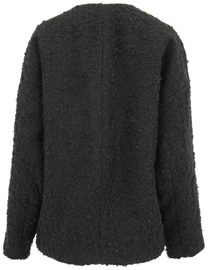 Frame Cocoon Short Coat in Black - Discounts on Frame at UAL