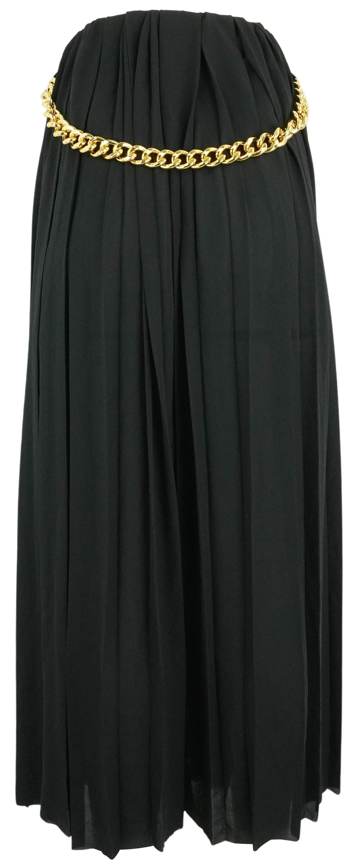 Balenciaga Skirt with Chain Detail in Black - Discounts on Balenciaga at UAL