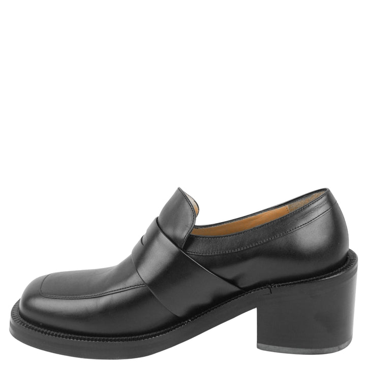 Dries Van Noten Leather Loafers in Black - Discounts on Dries Van Noten at UAL