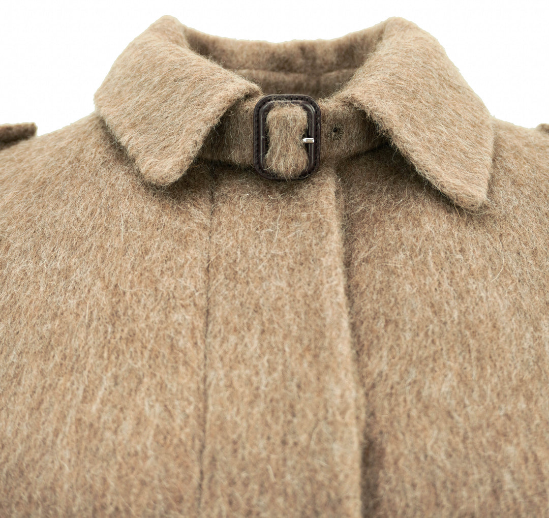 Altuzarra Joan Coat in Camois - Discounts on Altuzarra at UAL