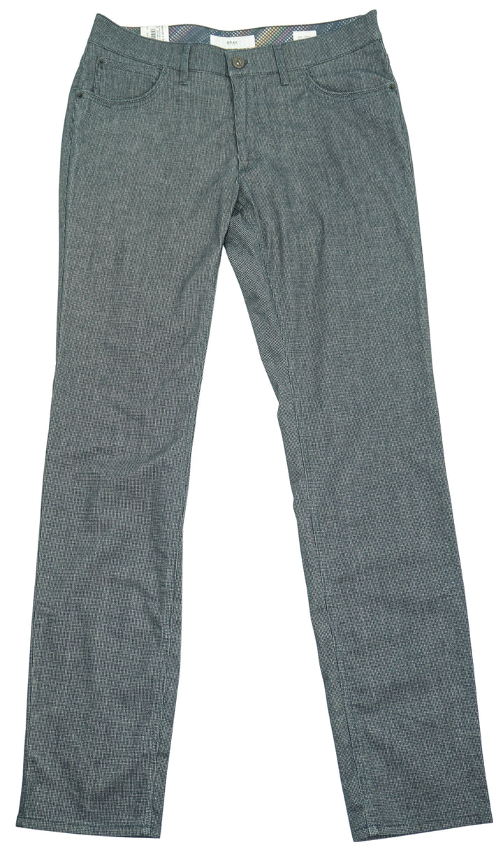 Brax Chuck Pants in Navy/Grey