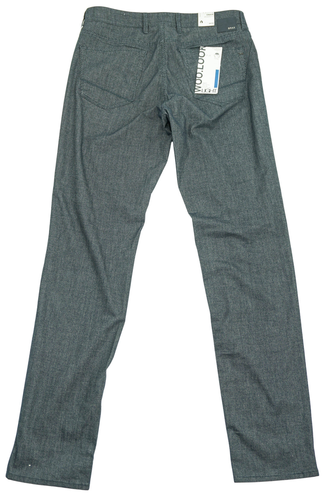 Brax Chuck Pants in Navy/Grey